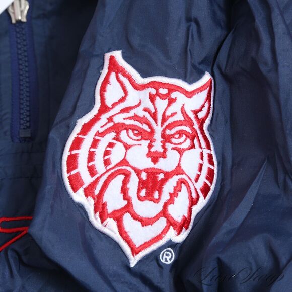 VINTAGE 90s STARTER University of Arizona WILDCATS Jacket - Authentic XL - Picture 8 of 9